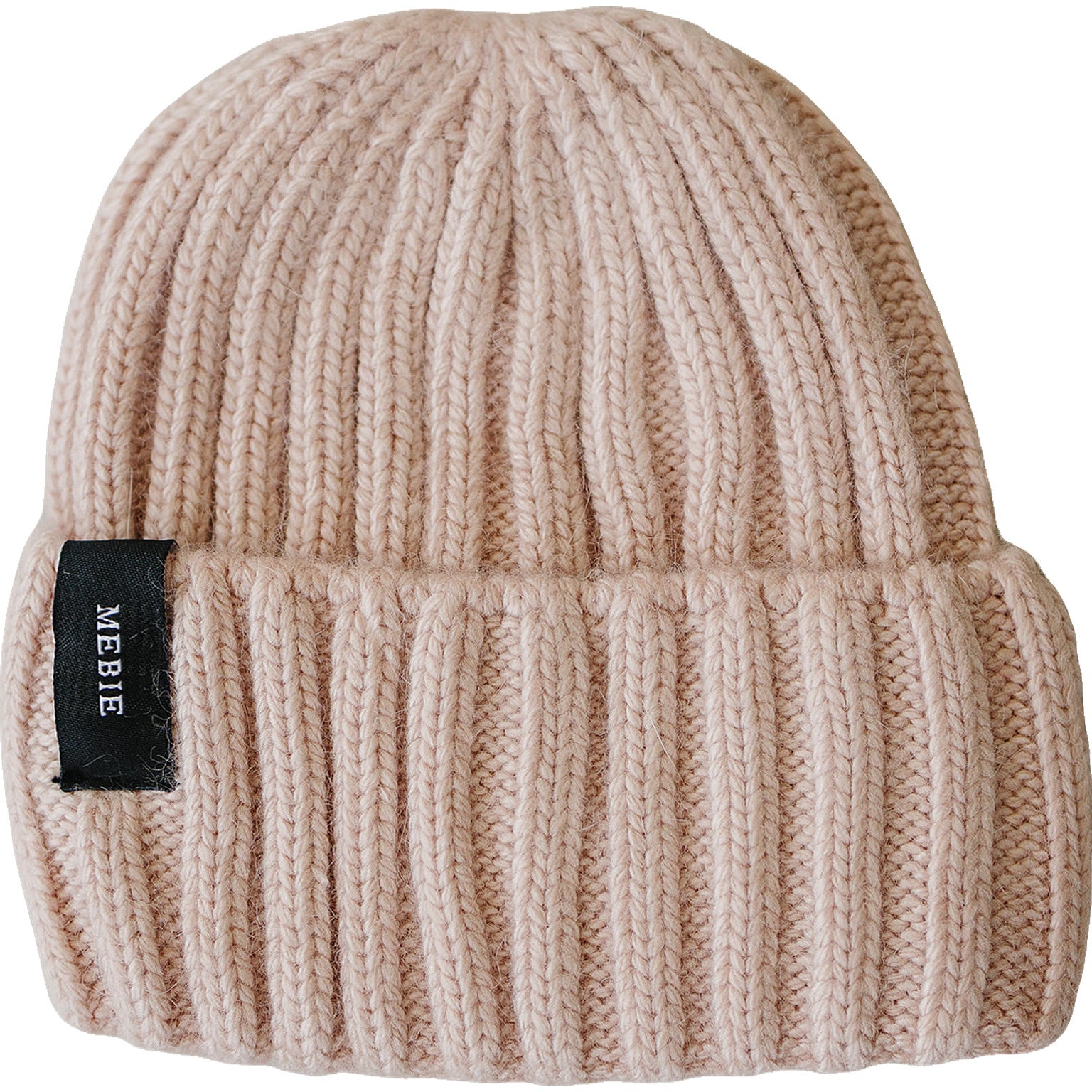 Light Pink Chunky Knit Beanie – Mebie Baby