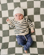 White Chunky Knit Beanie