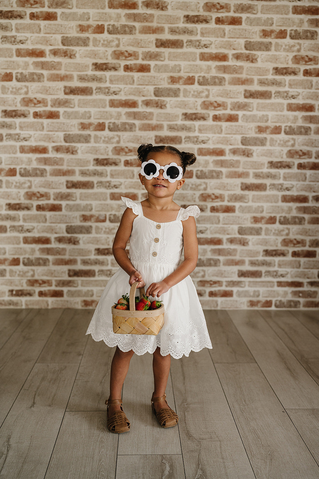 White Eyelet Dress 18M