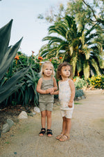 Spring Floral Tank + Biker Short Set