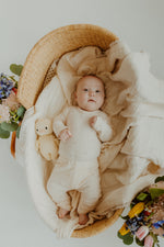Cream Tulip Pointelle Set