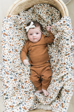 Mebie Baby Gender Neutral Infant Muslin Swaddle its 100% cotton