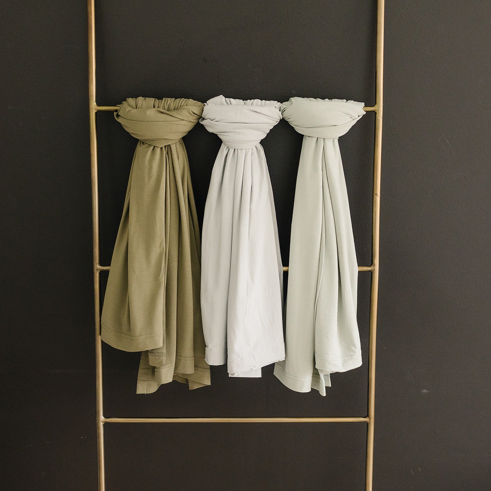 Mebie Baby Bamboo Stretch Swaddle. Gender Neutral for take home outfits and swaddling newborns. 