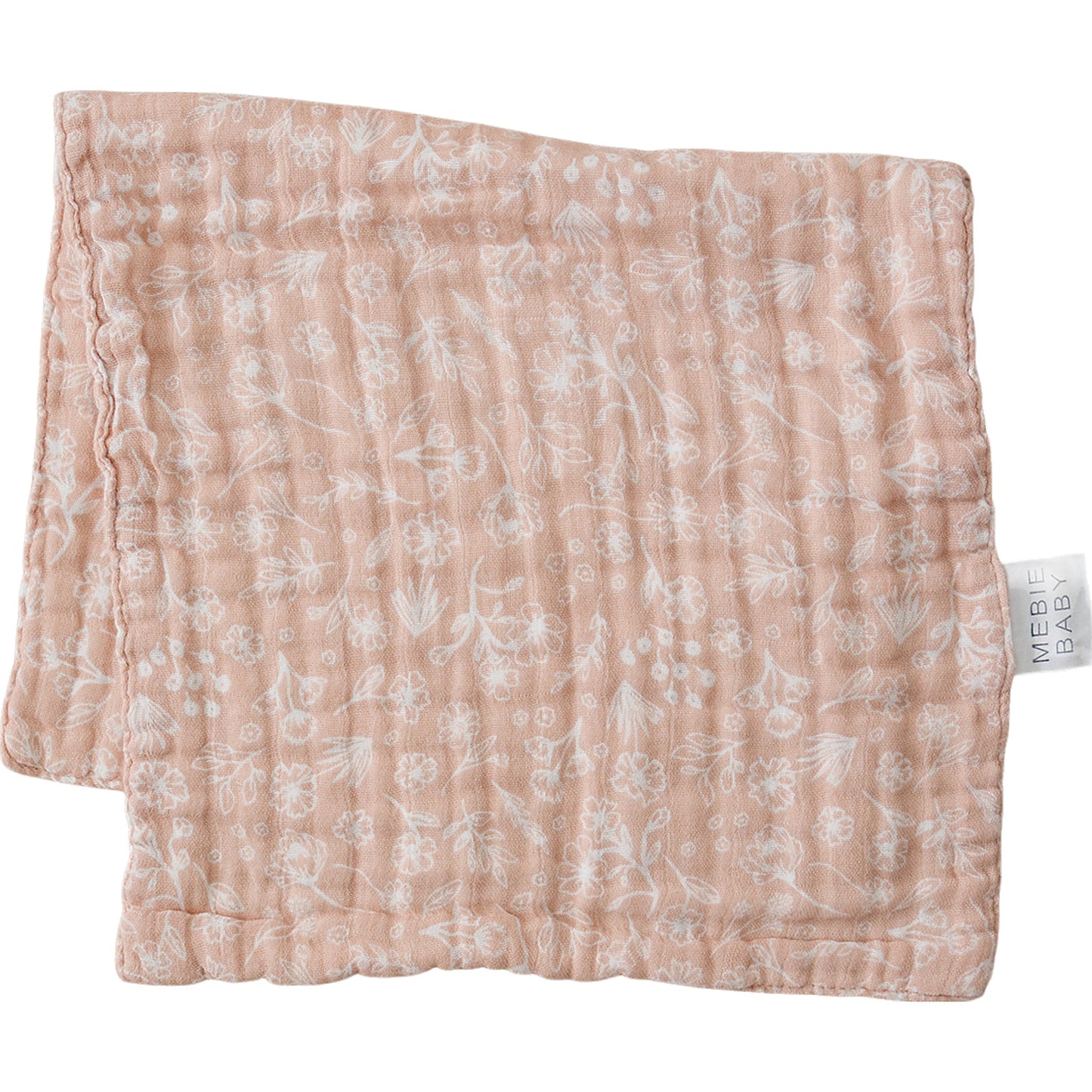 Wildflower Muslin Burp Cloth