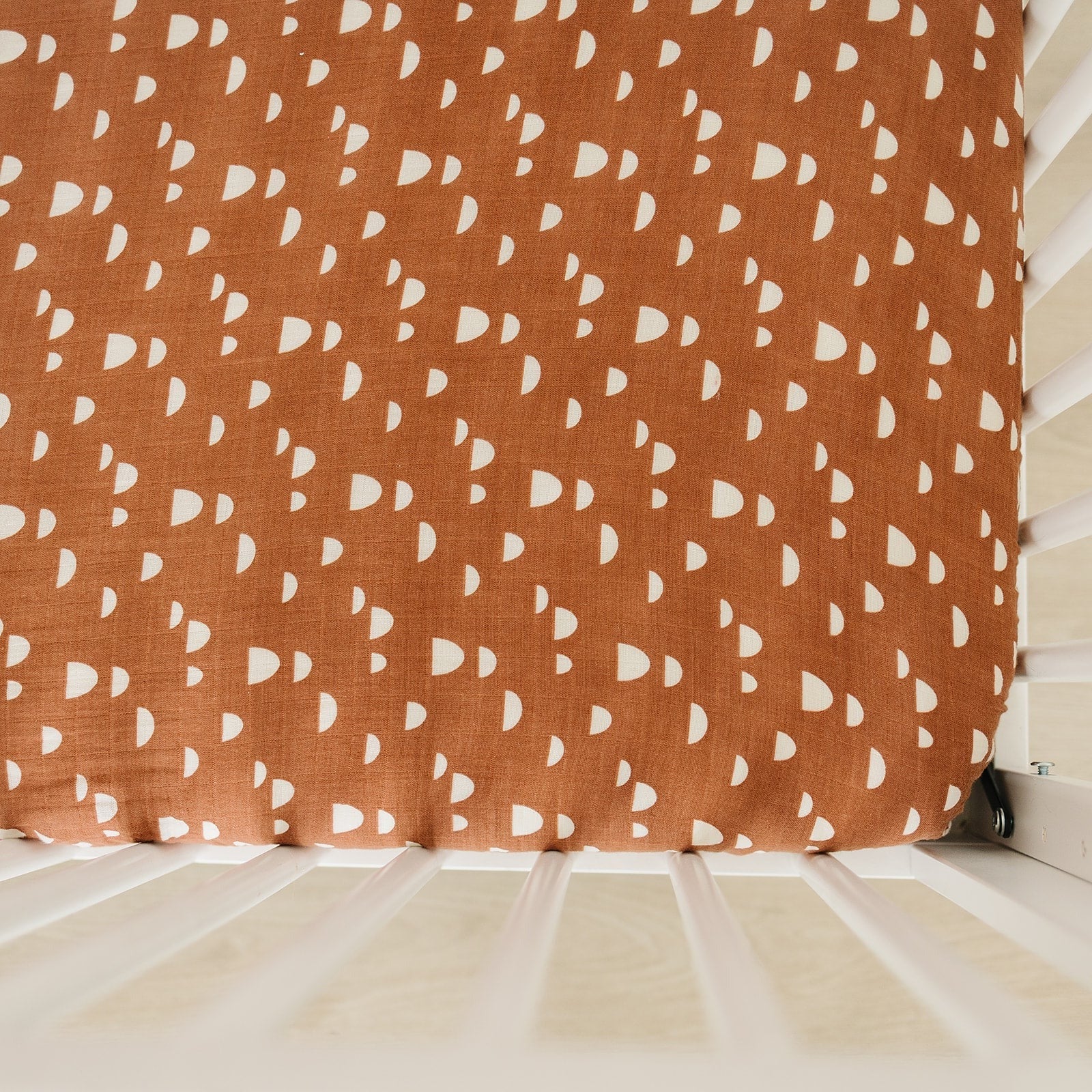 Arches Muslin Crib Sheet Freshly Picked Mebie Baby