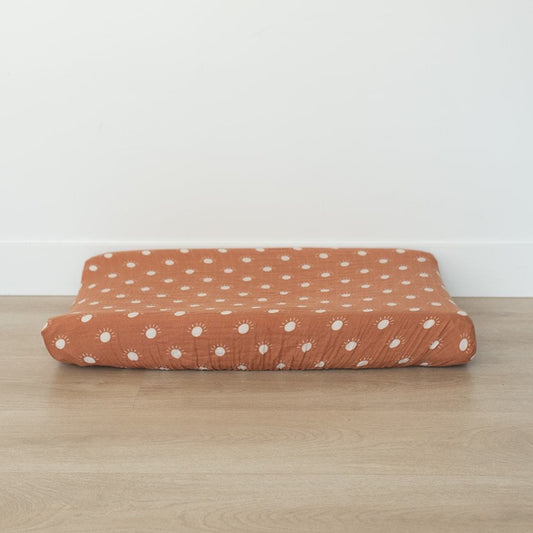 Sunshine Muslin Changing Pad Cover