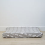 Grey Dash Changing Pad Cover